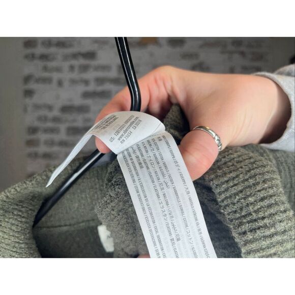 Abercrombie & Fitch | women dark green 1/4 zip pullover - Picture 4 of 10